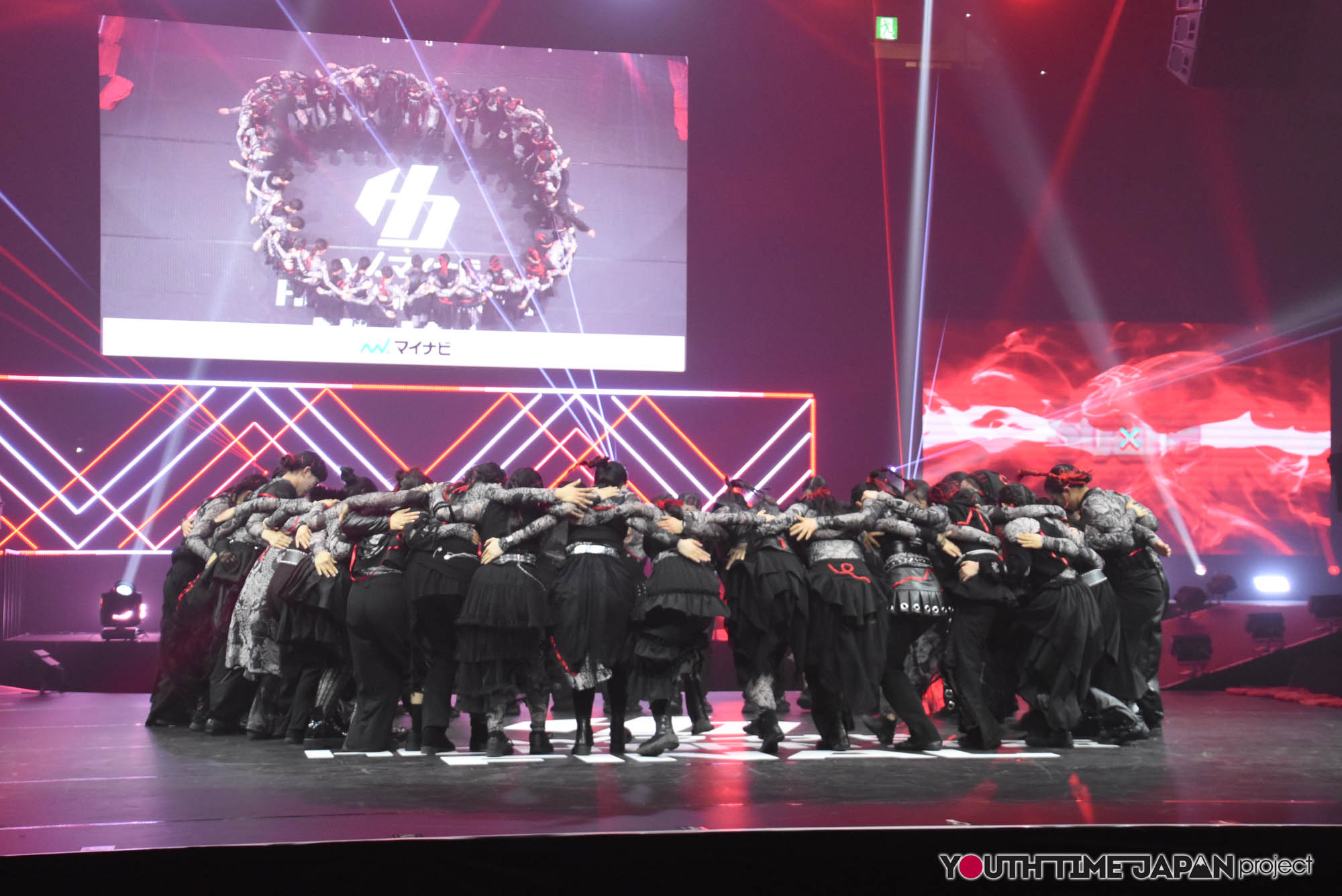 東京都立狛江高等学校「Soare.」のハイダンファイナル2026でのパフォーマンス中の写真