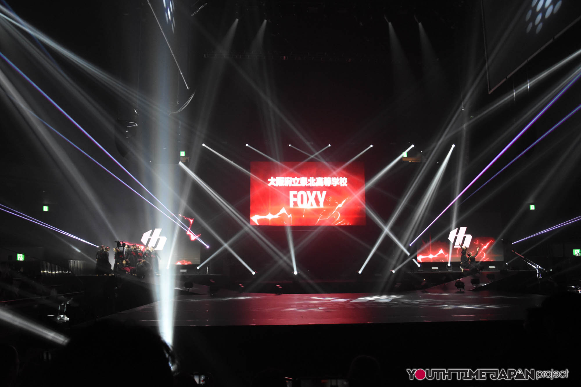 大阪府立泉北高等学校「FOXY」のハイダンファイナル2026でのパフォーマンス中の写真