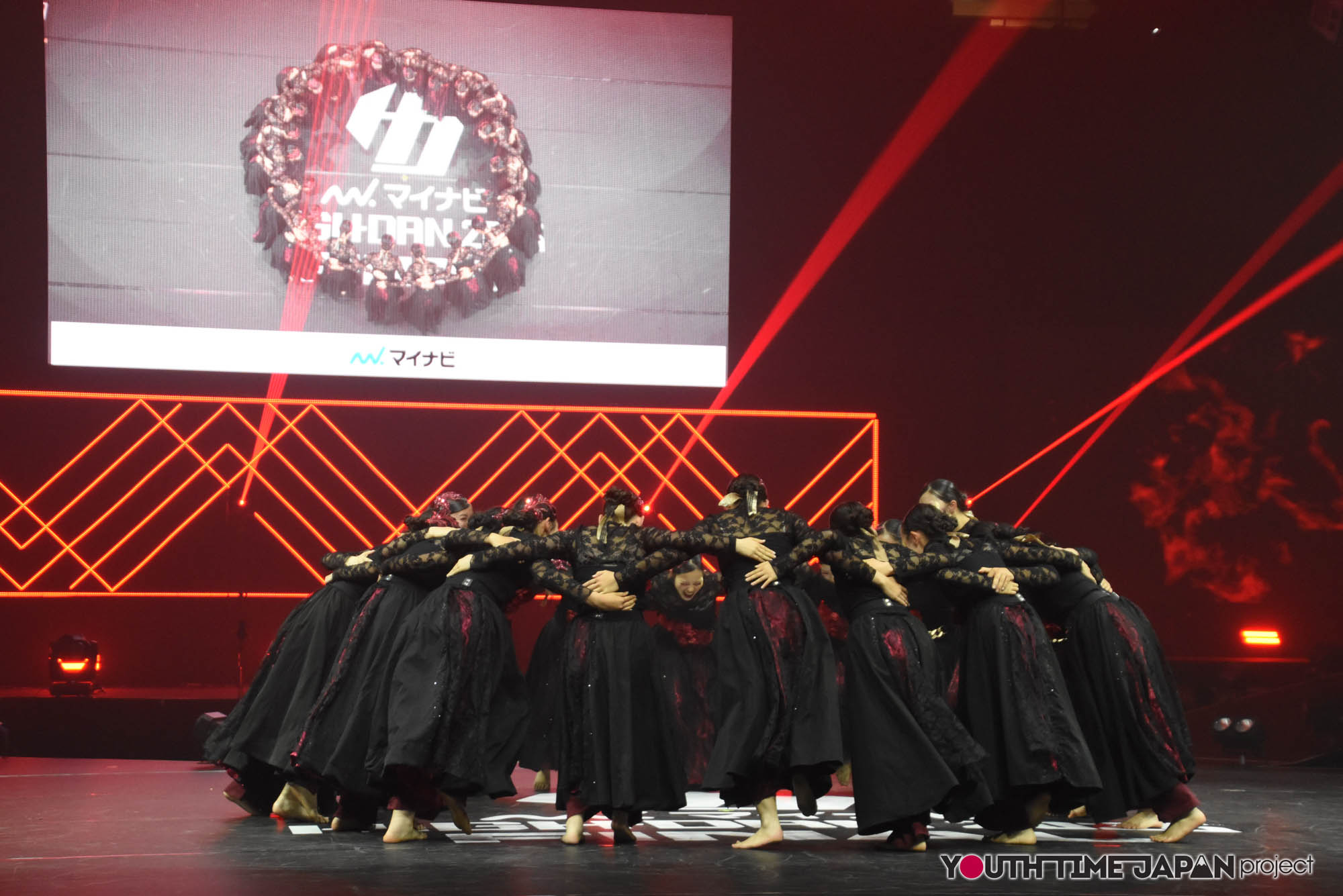 大阪府立泉北高等学校「FOXY」のハイダンファイナル2026でのパフォーマンス中の写真