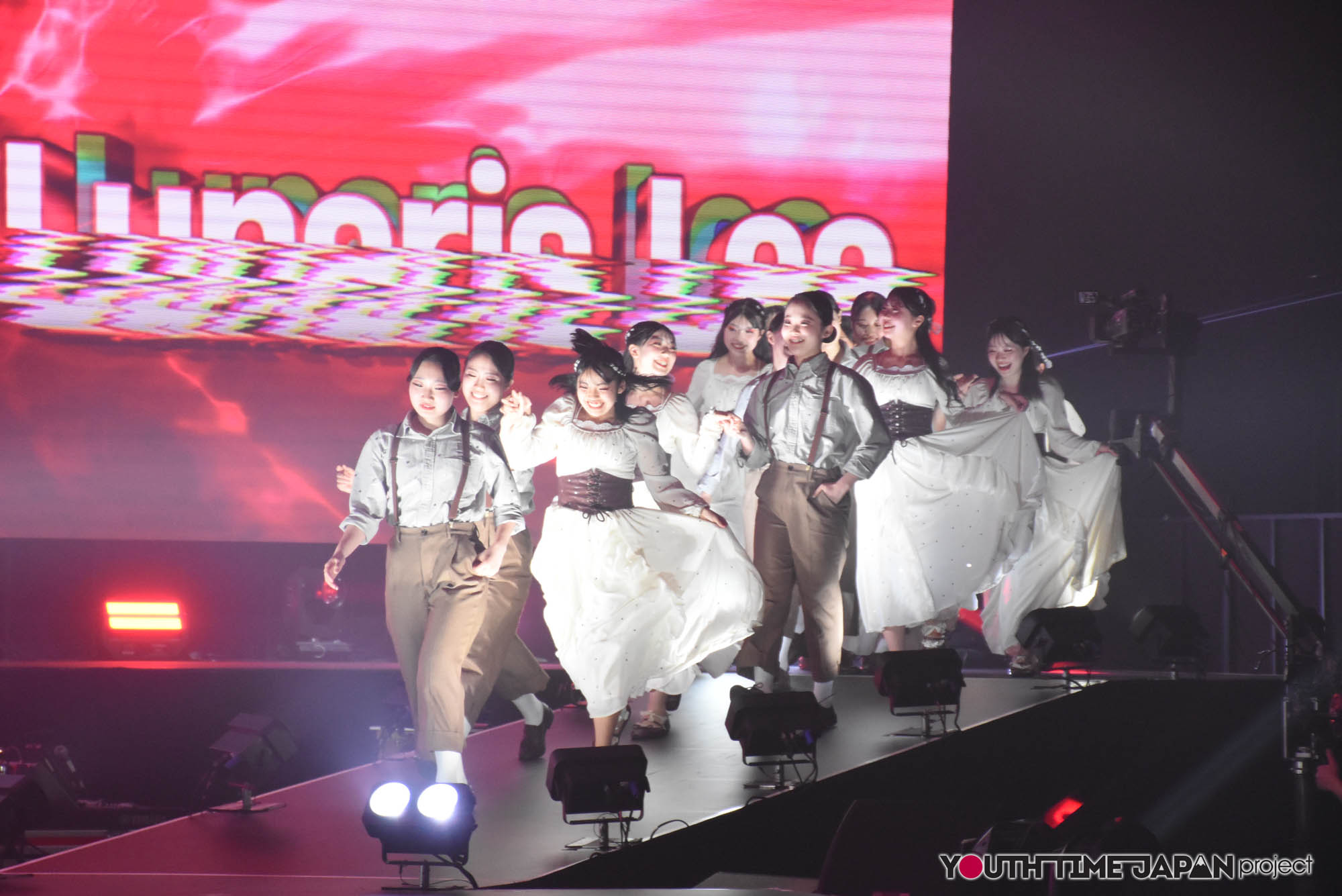 武南高等学校「Lunaris Lea」のハイダンファイナル2026でのパフォーマンス中の写真