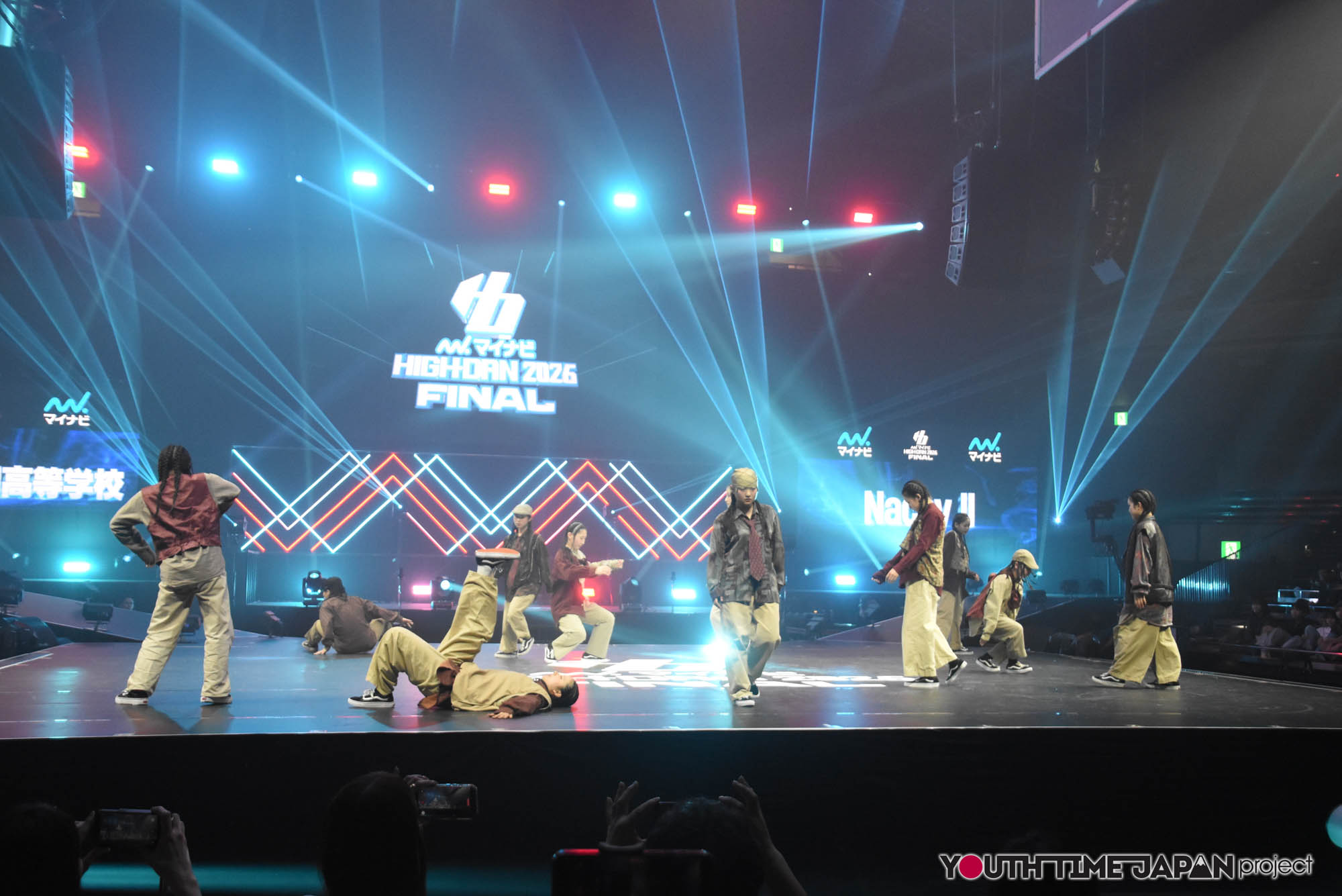 大阪府立市岡高等学校「Naccy||」のマイナビHIGH FONAL 2026でのパフォーマンス
