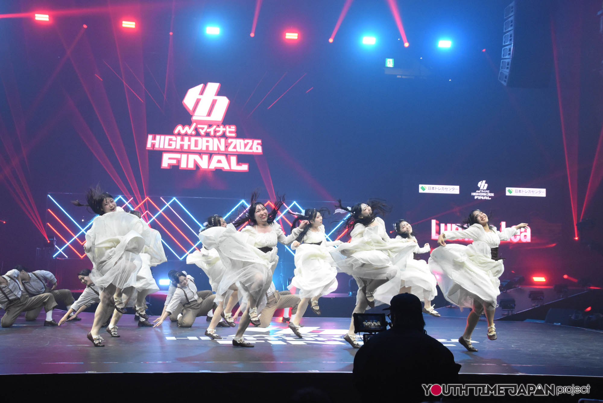 武南高等学校「Lunaris Lea」のハイダンファイナル2026でのパフォーマンス中の写真