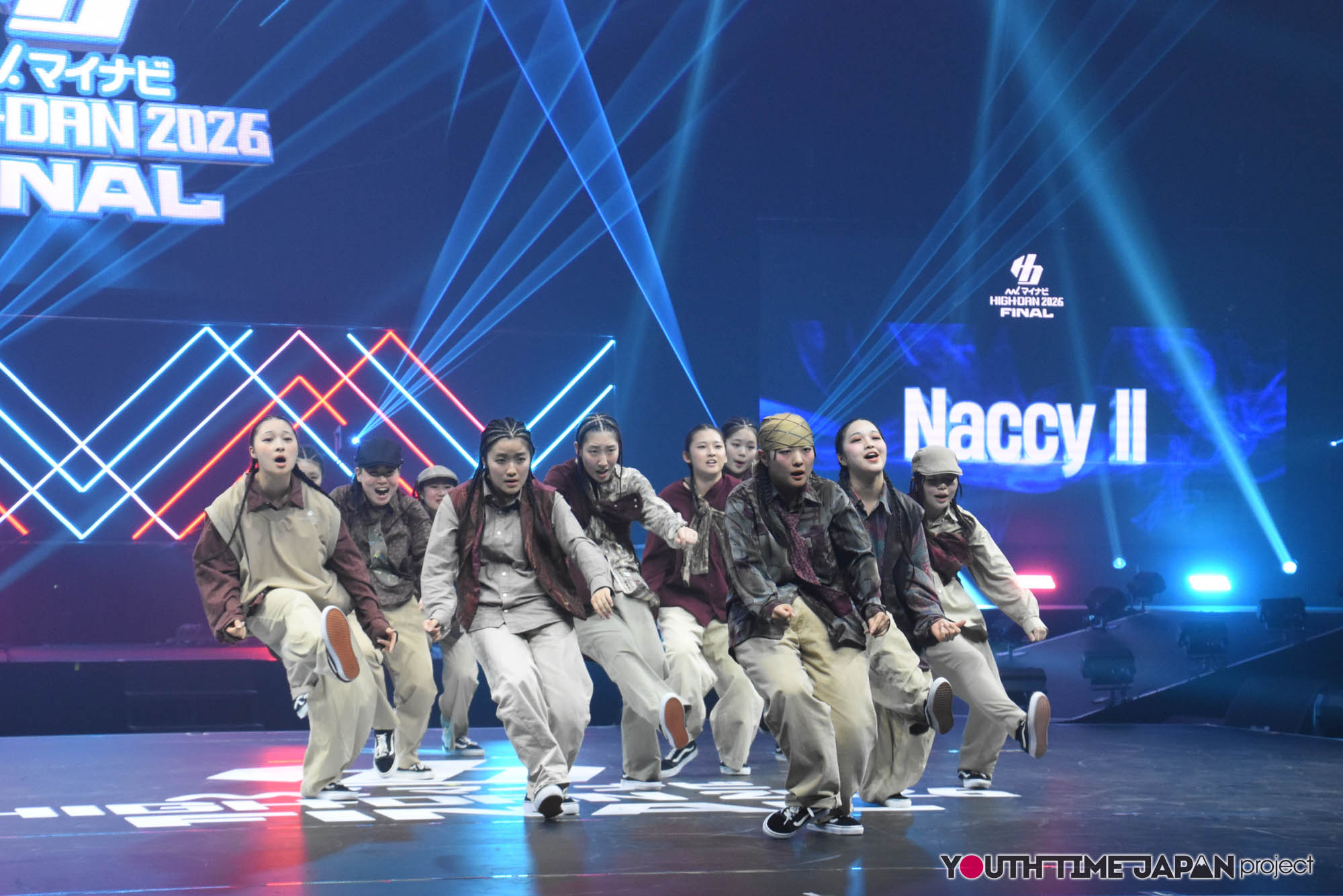 大阪府立市岡高等学校「Naccy||」のマイナビHIGH FONAL 2026でのパフォーマンス