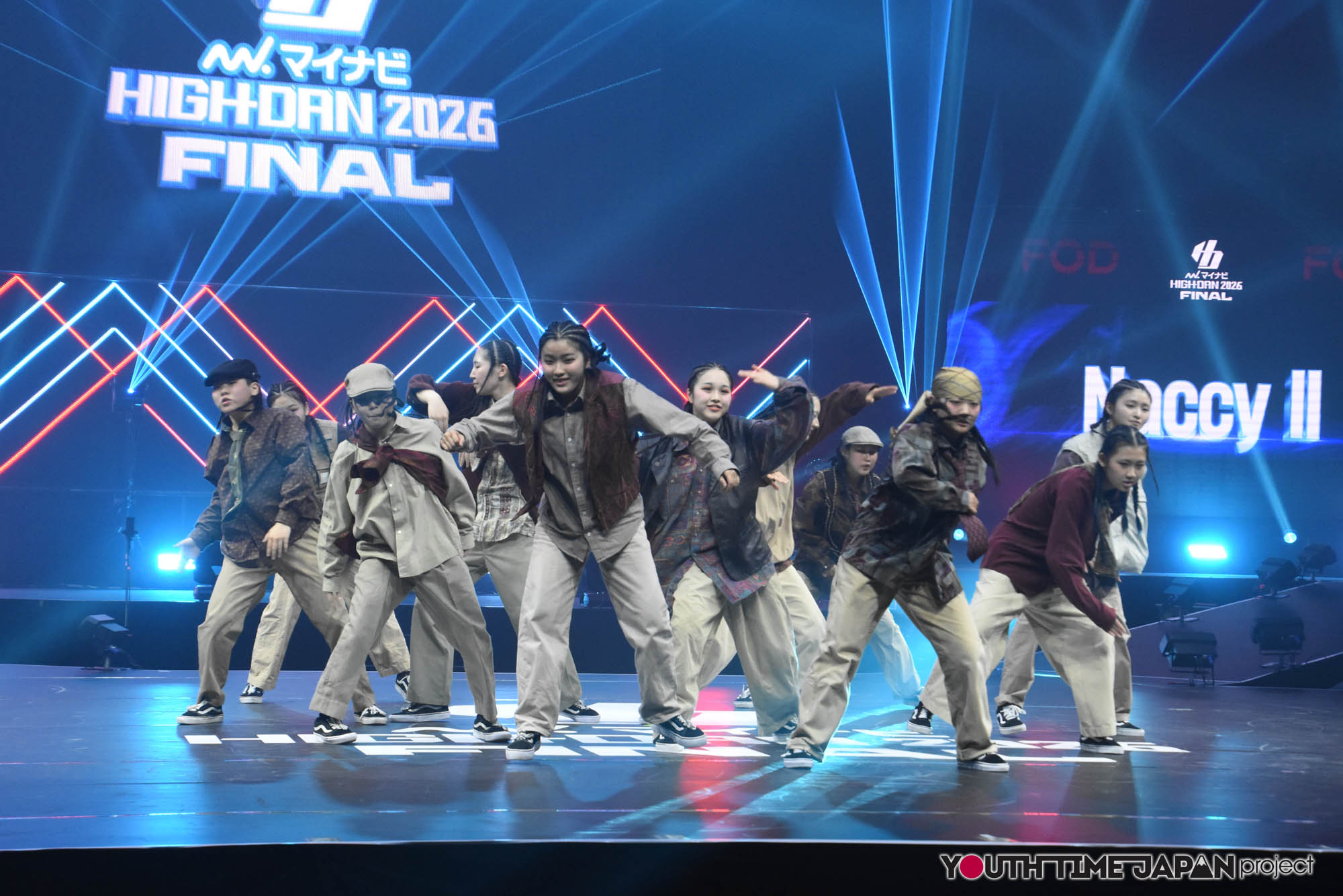 大阪府立市岡高等学校「Naccy||」のマイナビHIGH FONAL 2026でのパフォーマンス