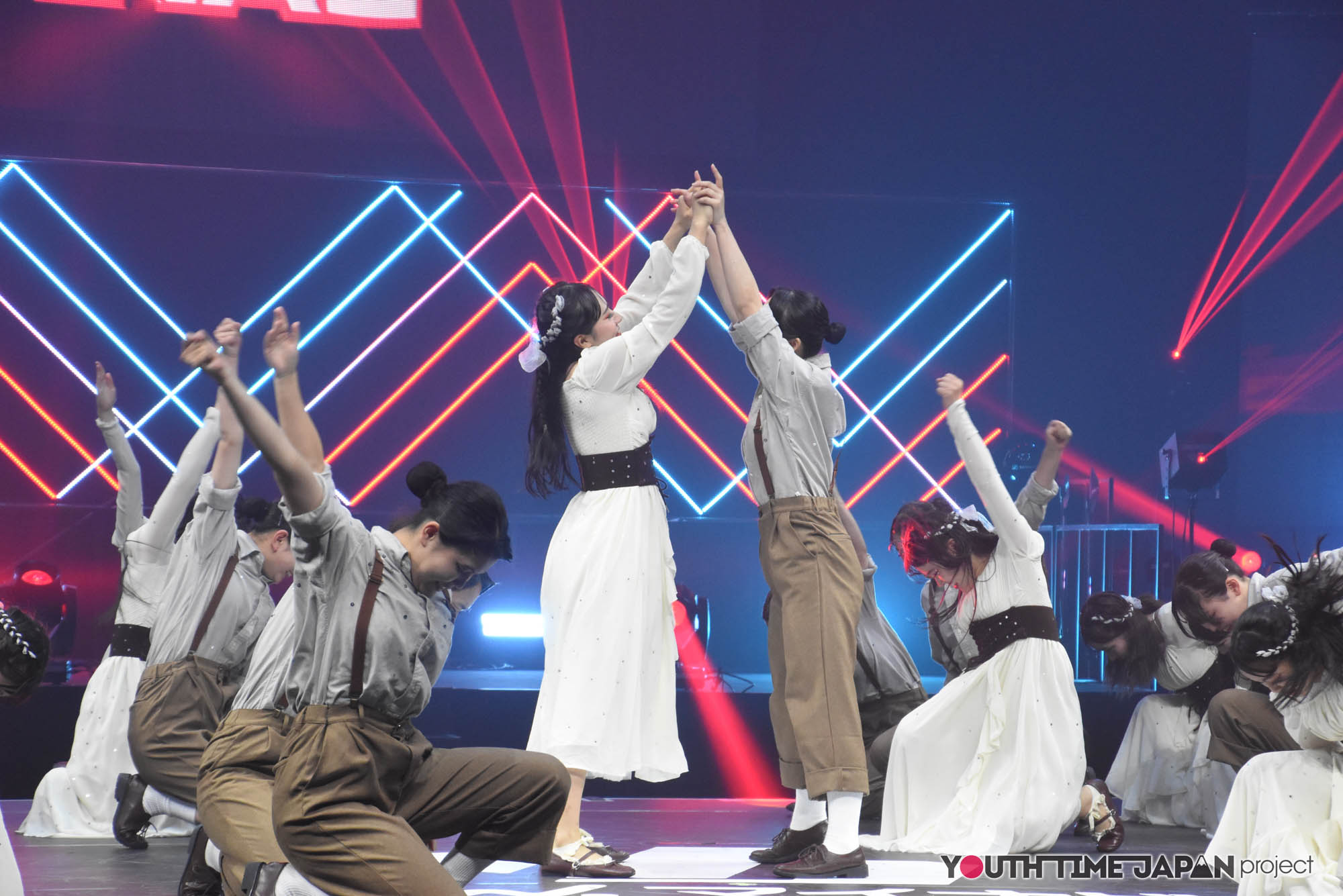 武南高等学校「Lunaris Lea」のハイダンファイナル2026でのパフォーマンス中の写真