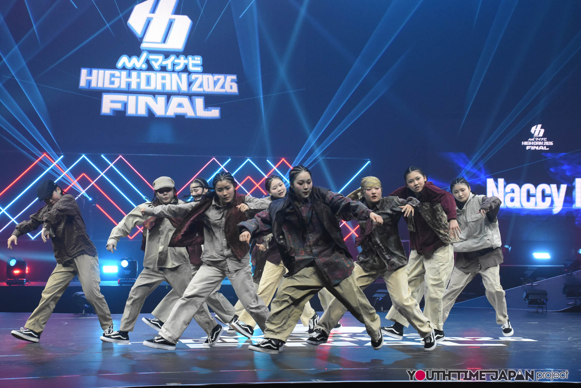 大阪府立市岡高等学校「Naccy||」のマイナビHIGH FONAL 2026でのパフォーマンス
