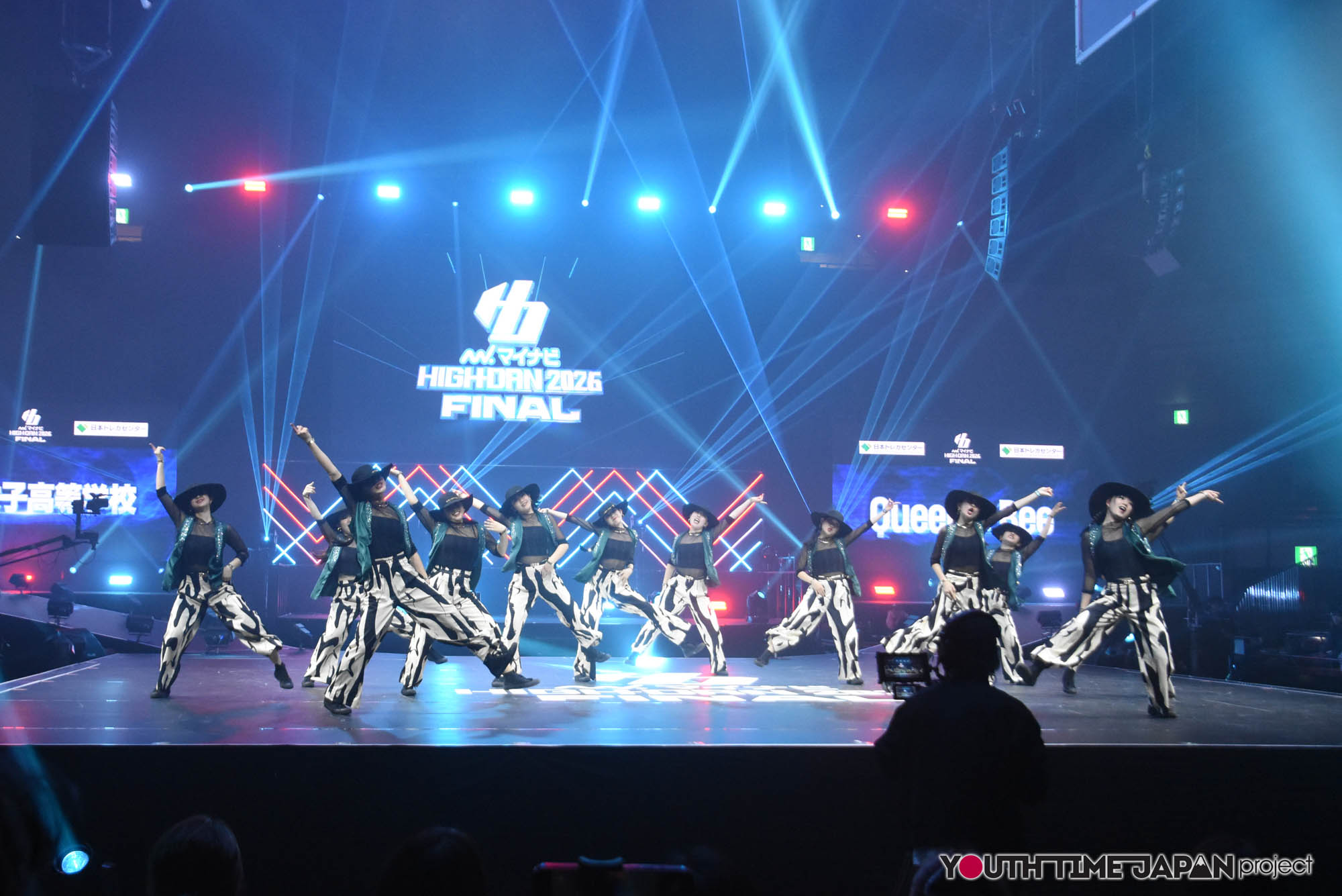精華女子高等学校「Queen★Bee」のマイナビHIGH FONAL 2026でのパフォーマンス