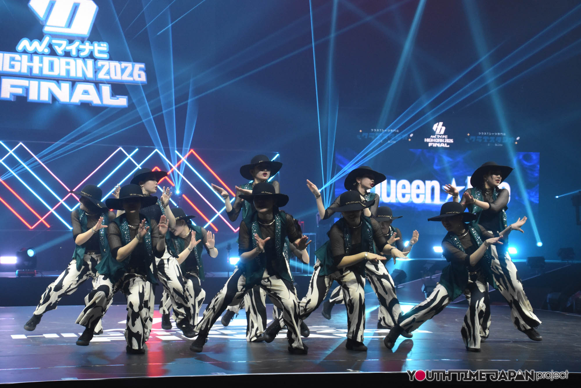精華女子高等学校「Queen★Bee」のマイナビHIGH FONAL 2026でのパフォーマンス