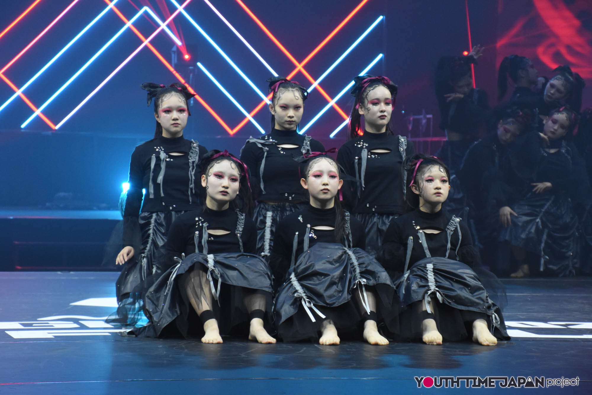 大阪産業大学附属高等学校「BUDAHLIA」のハイダンファイナル2026でのパフォーマンス中の写真