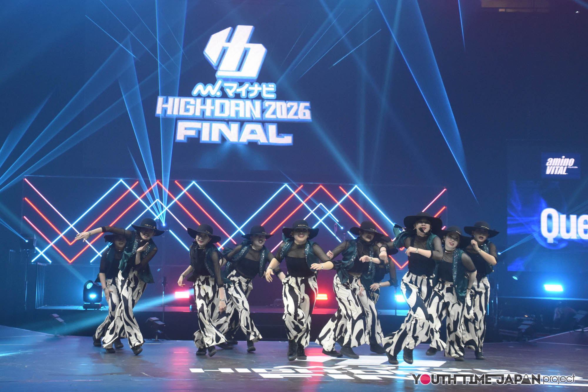 精華女子高等学校「Queen★Bee」のマイナビHIGH FONAL 2026でのパフォーマンス