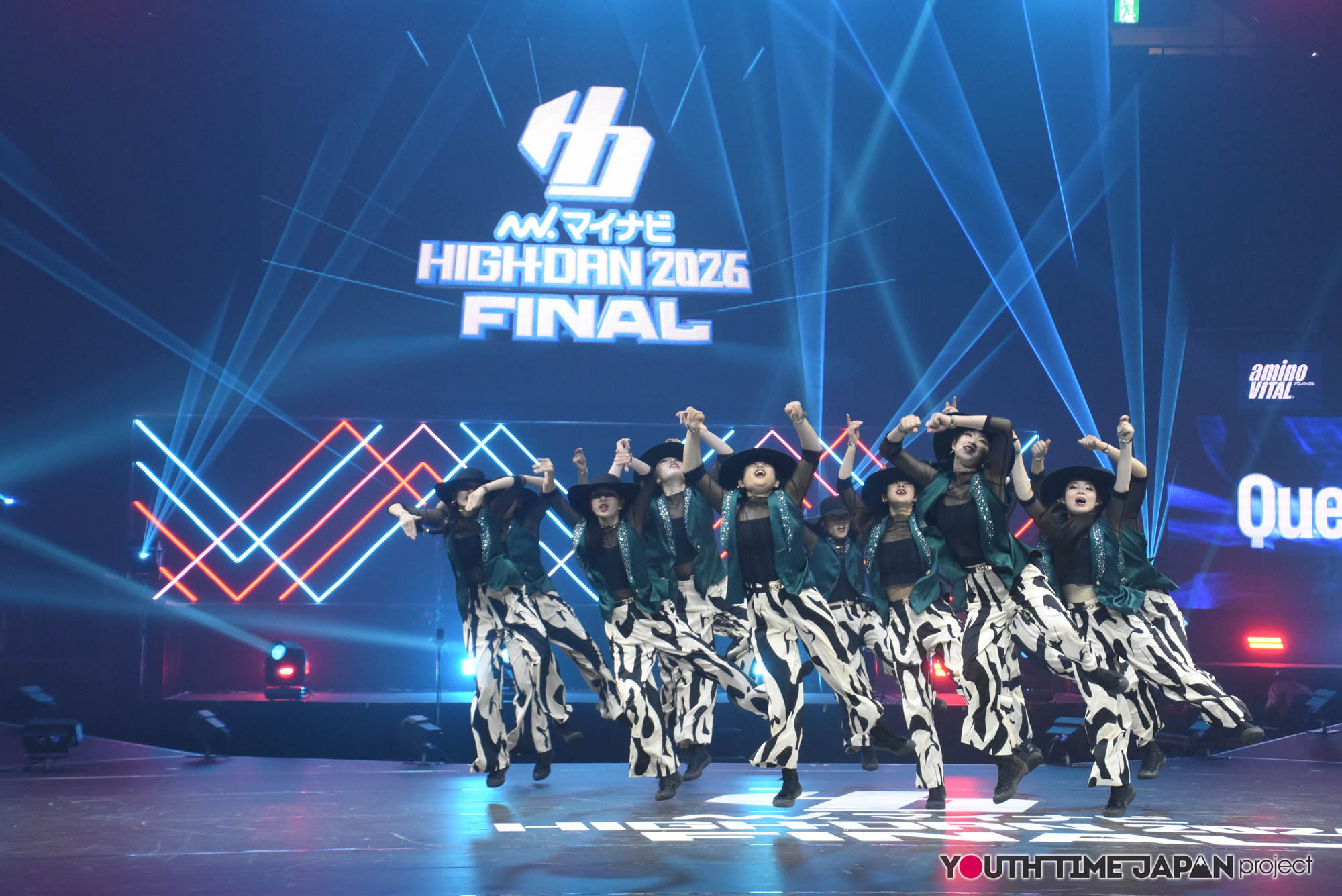 精華女子高等学校「Queen★Bee」のマイナビHIGH FONAL 2026でのパフォーマンス