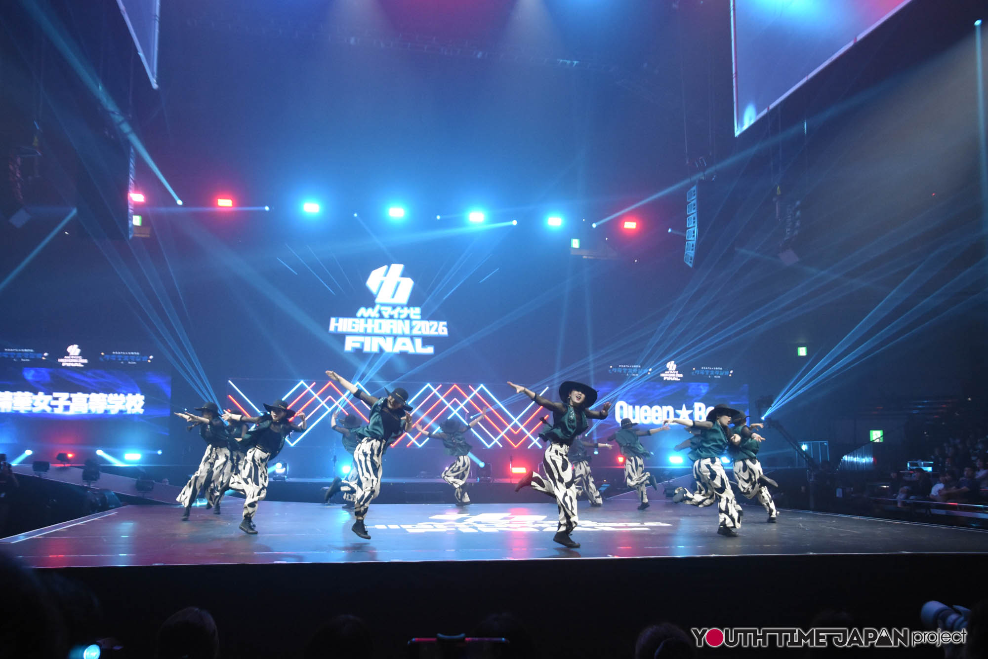 精華女子高等学校「Queen★Bee」のマイナビHIGH FONAL 2026でのパフォーマンス