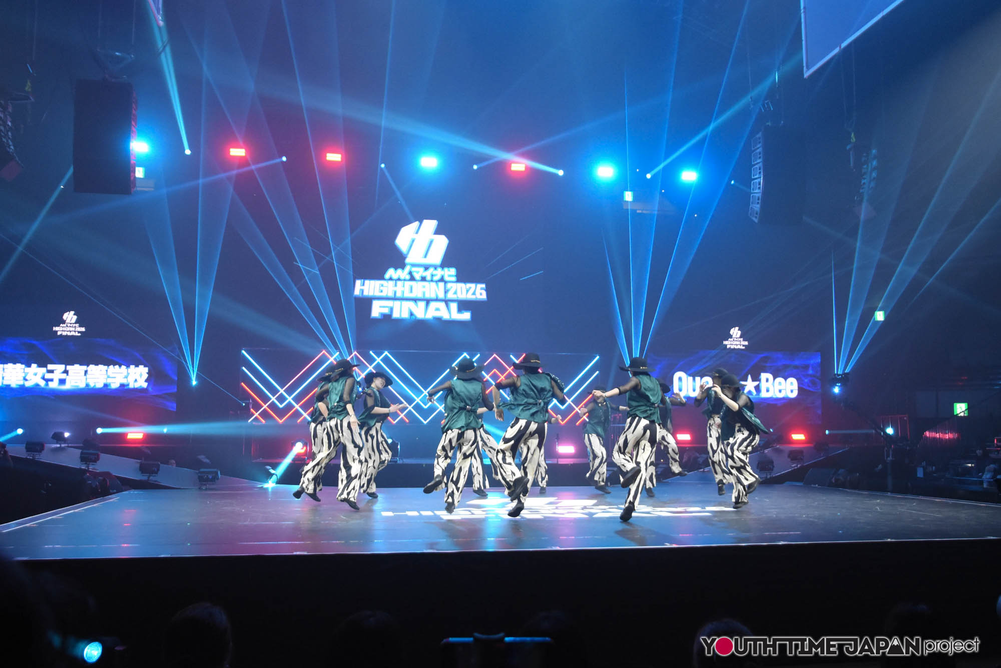 精華女子高等学校「Queen★Bee」のマイナビHIGH FONAL 2026でのパフォーマンス