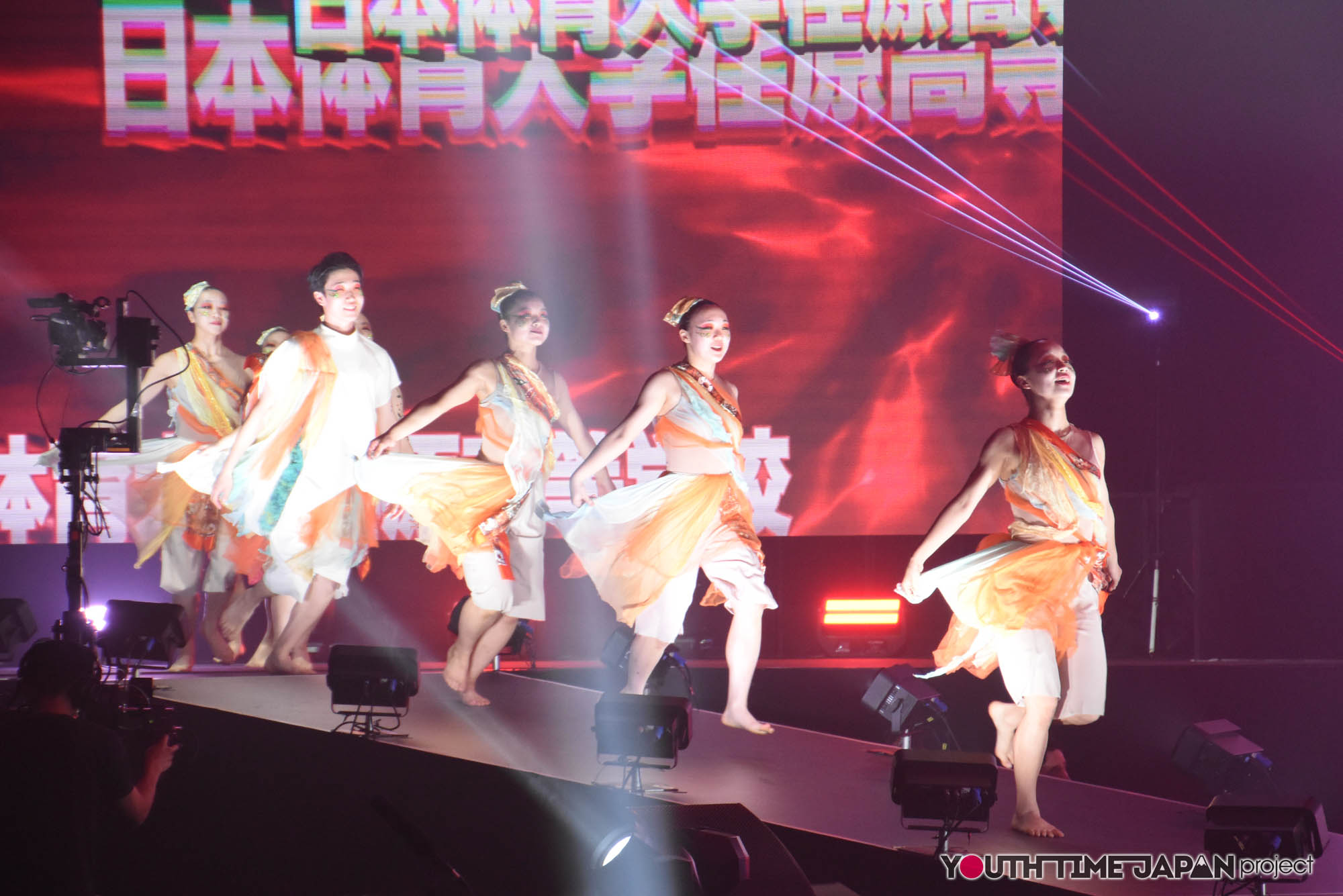 日本体育大学荏原高等学校「矢口渡」のハイダンファイナル2026でのパフォーマンス中の写真