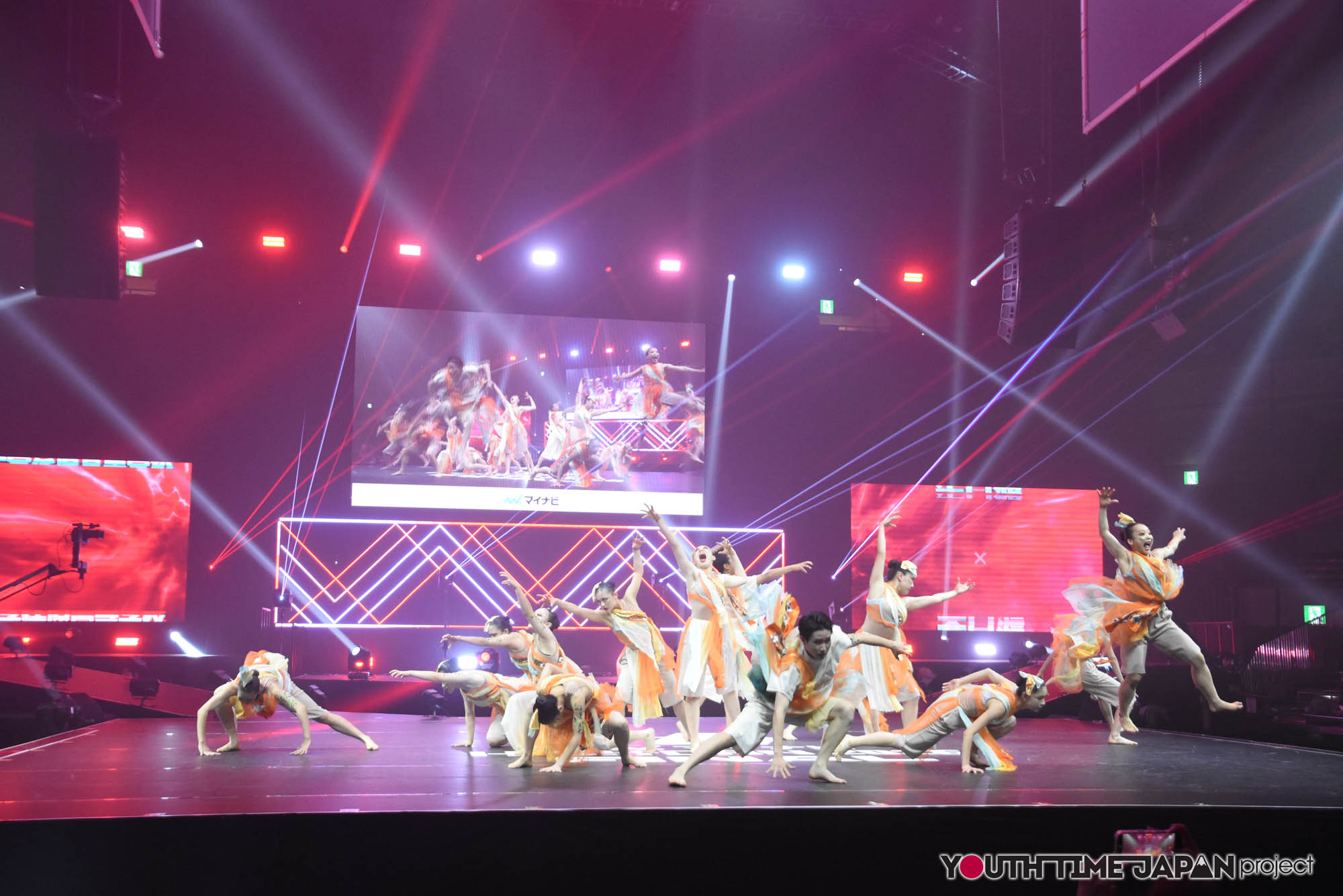 日本体育大学荏原高等学校「矢口渡」のハイダンファイナル2026でのパフォーマンス中の写真