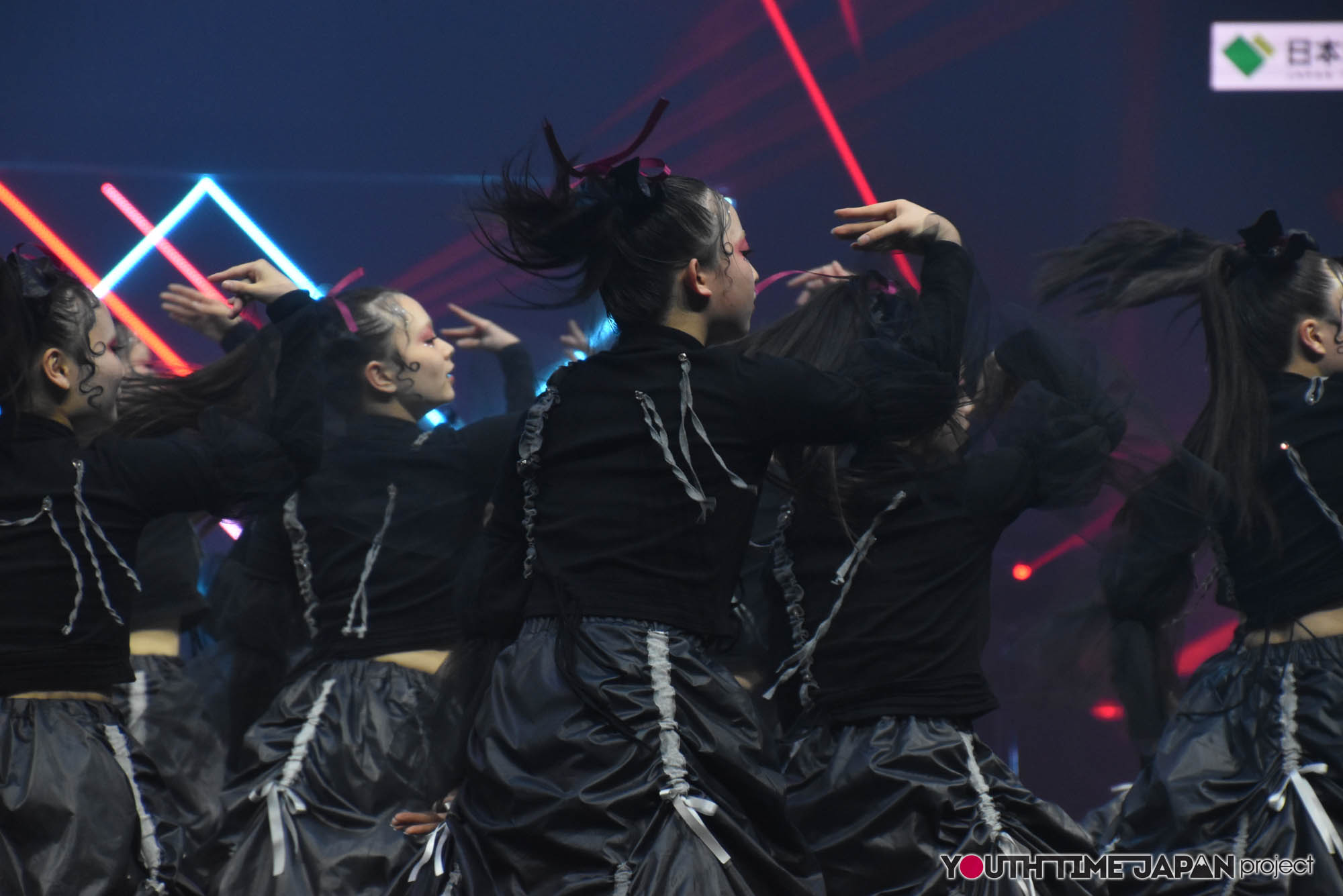 大阪産業大学附属高等学校「BUDAHLIA」のハイダンファイナル2026でのパフォーマンス中の写真