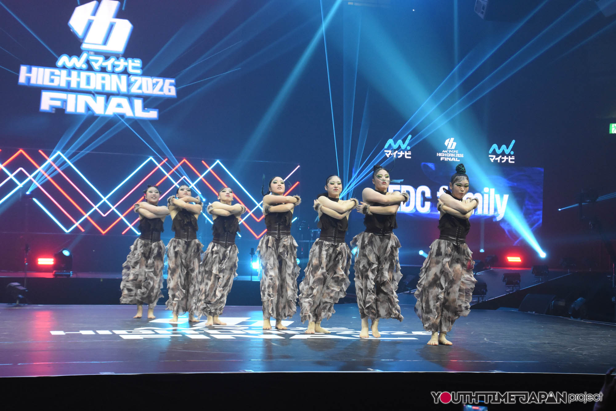 品川エトワール女子高等学校「EDCfamily」のマイナビHIGH FONAL 2026でのパフォーマンス