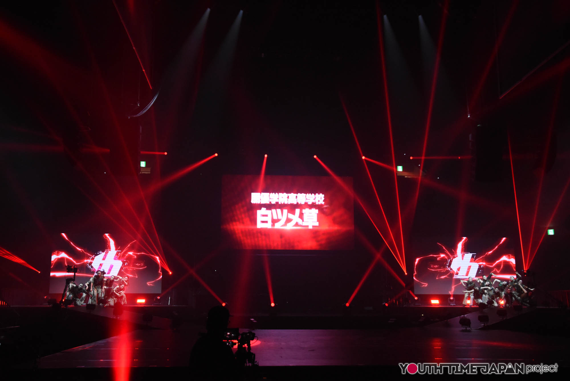 朋優学院高等学校「白ツメ草」のハイダンファイナル2026でのパフォーマンス中の写真