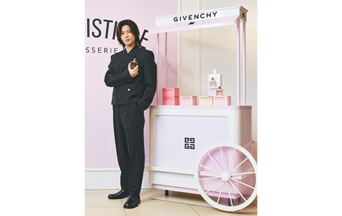 神宮寺勇太が五感で味わう、ジバンシイの魅惑的なパティスリー体験。「ジバンシイ イレジスティブル パティスリー」ポップアップが表参道に登場！