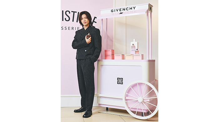 投稿についてもっと詳しく 神宮寺勇太が五感で味わう、ジバンシイの魅惑的なパティスリー体験。「ジバンシイ イレジスティブル パティスリー」ポップアップが表参道に登場！