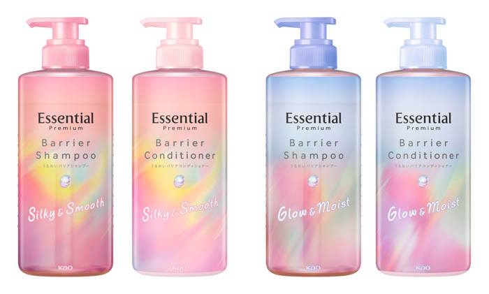 エッセンシャル プレミアム バリアシャンプー＆コンディショナー シルキー＆スムース・グロウ＆モイスト 商品画像