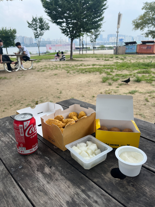 韓国料理のチキン