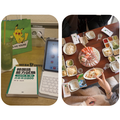 留学中の写真