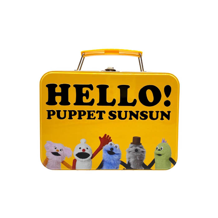 HELLO! PUPPET SUNSUN ビスケット缶 商品画像