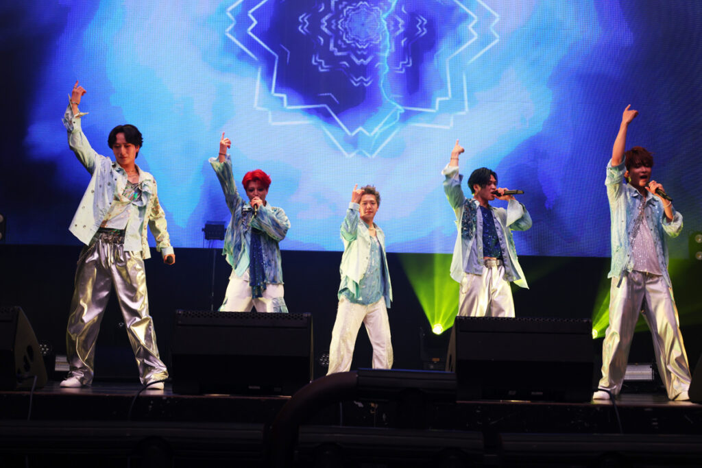 『5IN ONEMAN LIVE〜心炎〜』でのステージパフォーマンス