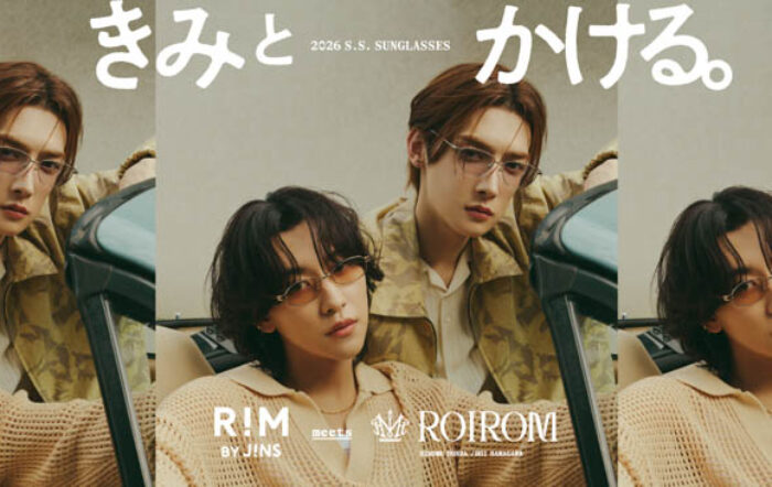 ファッションアイウエアブランド「RIM BY JINS」ROIROM起用のプロモーション第3弾「夏の旅」をテーマにしたサングラスビジュアルを公開！