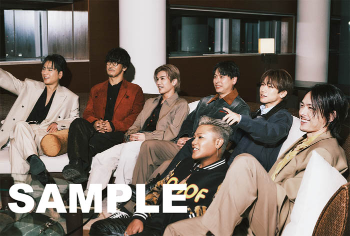 『Numéro TOKYO presents 三代目 J SOUL BROTHERS SPECIAL BOOK』特典オリジナルポストカード