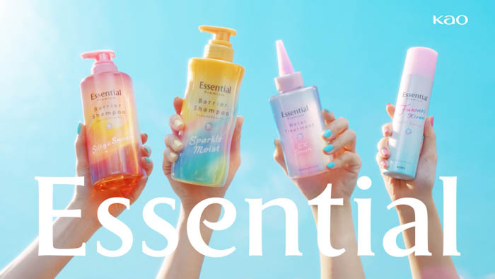 「Essential」新CM「さらツヤすぎる!Essential!(上海ハニー)」篇