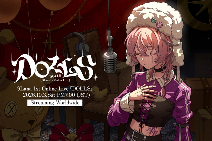 1st OnlineLive 「DOLLS」キービジュアル